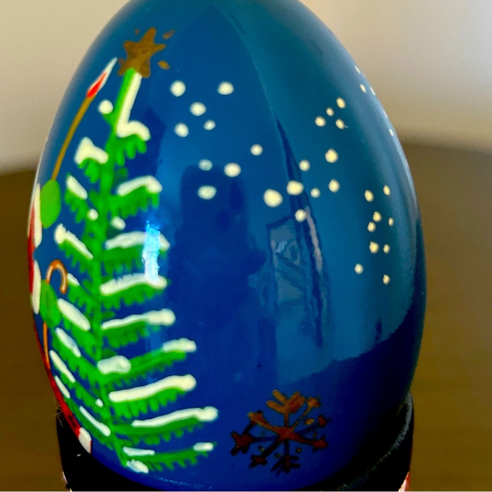 SANTA WITH FOX 🦊 CHRISTMAS ORNAMENT 🎄 - Picture 5 of 7